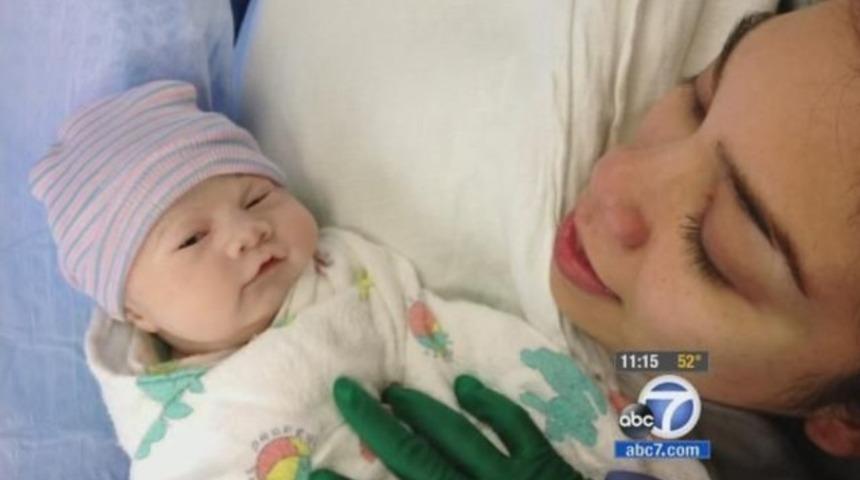 ABD'de 'hayalet' bebek doğdu