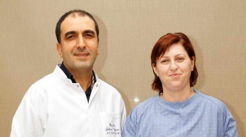 Karın dokusuyla meme onarımı yapıldı!