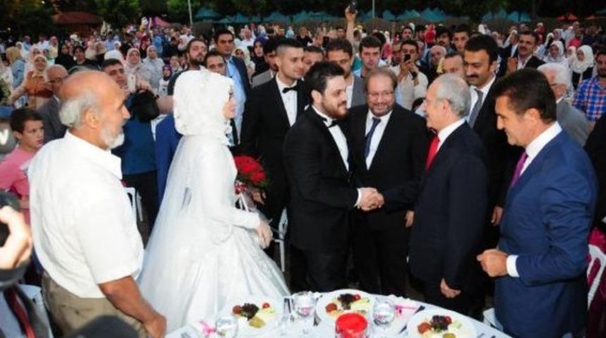 Kılı&ccedil;daroğlu, Haydar Baş'ın oğlunun d&uuml;ğ&uuml;n&uuml;ne katıldı