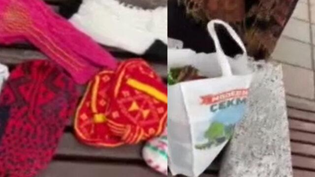 Sultangazi'de dikkat çeken diyalog! Tüm patikleri satın alınan kadın: Malatyalı yiğit olur