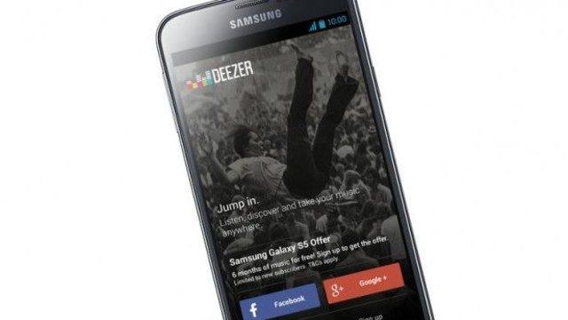 Galaxy S5 kullanıcılarına Deezer fırsatı