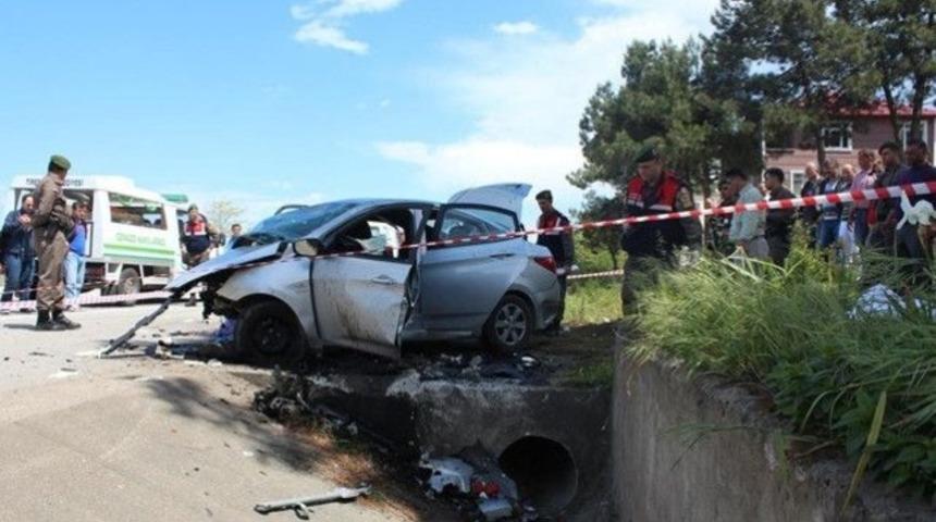 Giresun'da feci kaza: 3 ölü, 1 yaralı