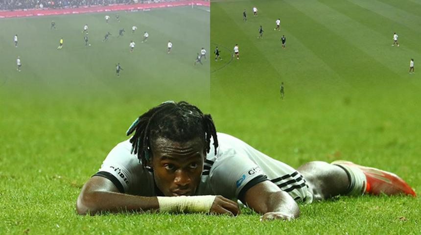 Son dakika: Beşiktaş-Hatayspor maçında kar yağışı bastırdı! Herkesi şaşırtan olay ise...