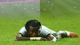 Son dakika: Beşiktaş-Hatayspor maçında kar yağışı bastırdı! Herkesi şaşırtan olay ise...