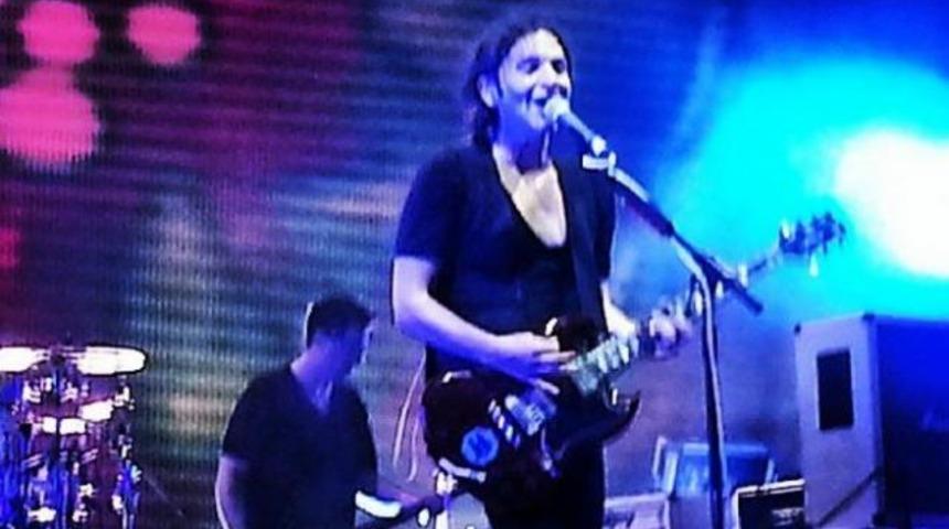 Placebo konserinde Gezi sloganları