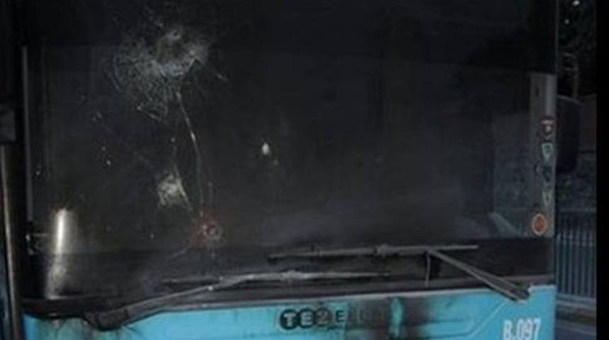 Halk otob&uuml;s&uuml;ne silahlı saldırı