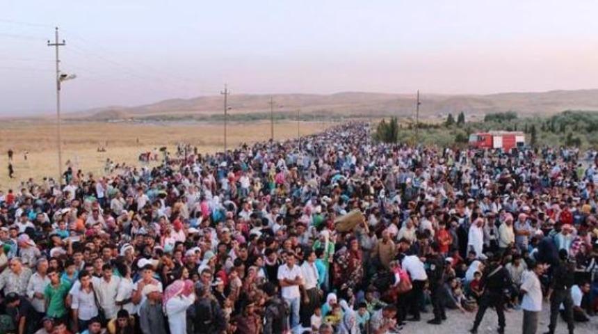 Suriye'deki K&uuml;rtler Kuzey Irak'a g&ouml;&ccedil;&uuml;yor