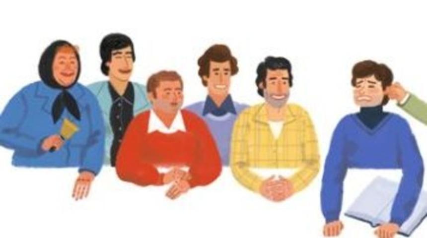 &Uuml;nl&uuml; y&ouml;netmen Ertem Eğilmez, Doodle oldu