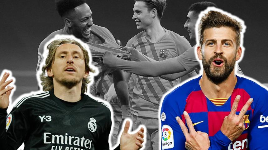 El Clasico'da tarihi skor! Barcelona, Real Madrid'i darmaduman etti...