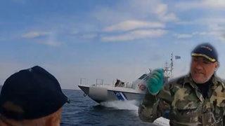 Türkiye'nin konuştuğu İlker Reis'ten yeni video! Yunan tacizinin görüntülerini paylaştı, böyle tepki gösterdi