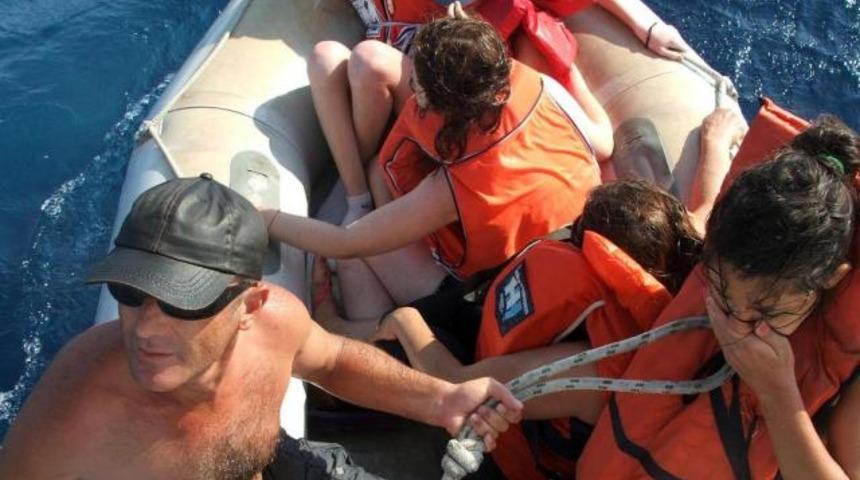 Lüks yat battı, içinden dram çıktı