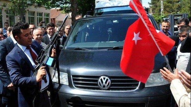 İlk yerli piyade tüfeğine atışlı uğurlama