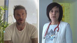 David Beckham, Instagram hesabını bir günlüğüne Ukraynalı doktora devretti