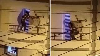 İmdat, evde birileri var, beni öldürecekler Çığlıklar sonrası mahalle ayağa kalktı