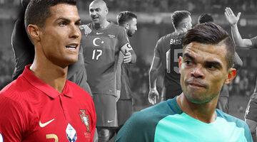 Portekiz'e Türkiye maçı öncesi şok! Yıldız isim kadrodan çıkartıldı...