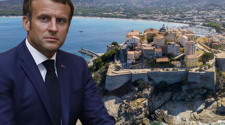 Akdeniz'deki en büyük 4'üncü ada! Macron'dan çağrı... Fransız hükümeti harekete geçti