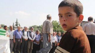 Madenci dayıya yürek yakan veda