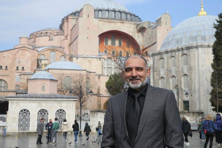 Babasını terör saldırısında kaybeden Nabi'den Ayasofya-i Kebir Camii'ne ziyaret G3