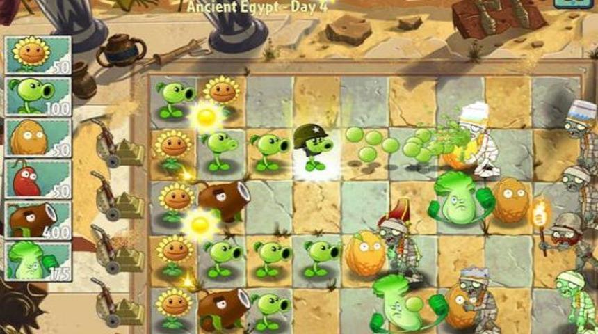 Plants vs Zombies 2 rekor kırdı!