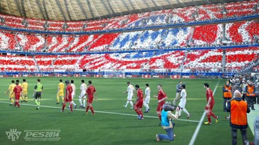 PES 2014'te Galatasaray g&ouml;r&uuml;nd&uuml;