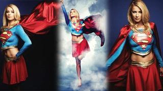 Burcu  Supergirl Oldu!