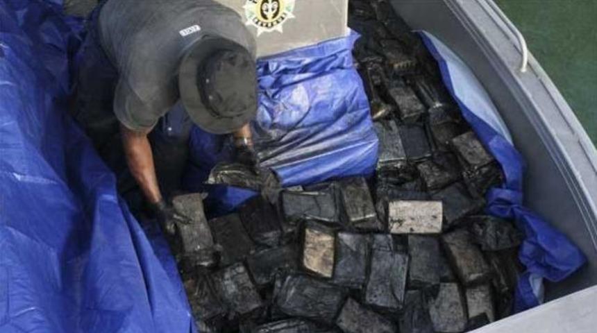 330 milyon dolarlık kokain ele ge&ccedil;irildi