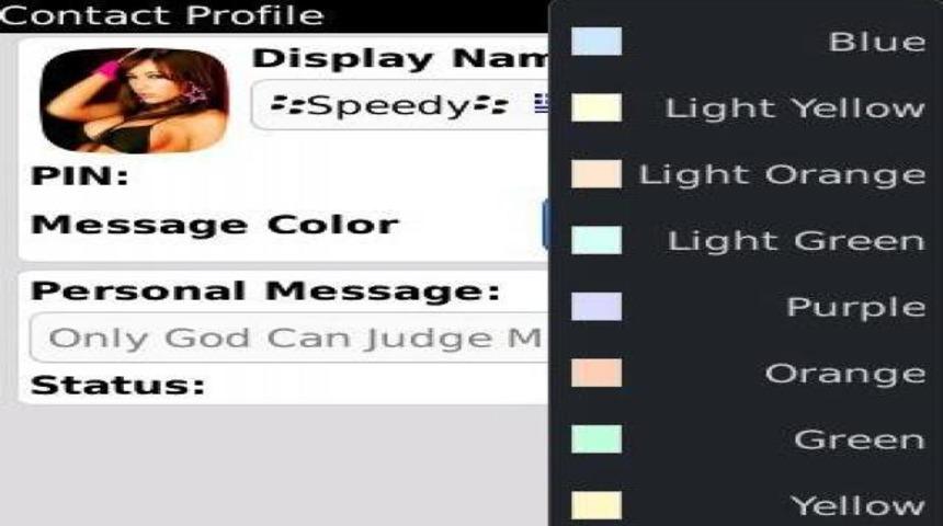 BlackBerry Messenger’da şok bir kaza
