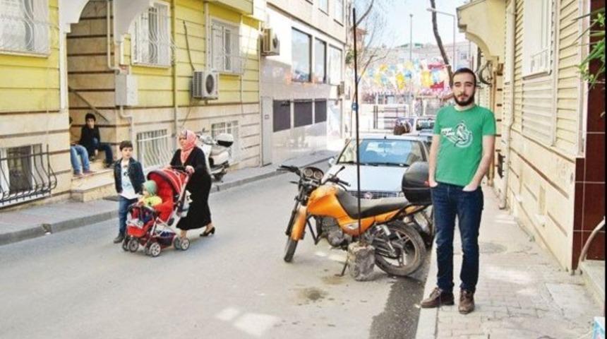 İşte burası özgürlük kaldırımı