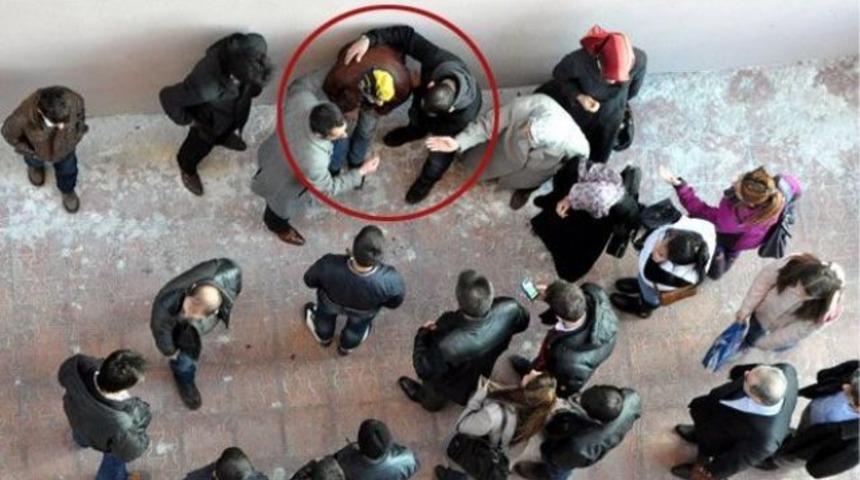 Yoldan geçerken hastanelik oldu