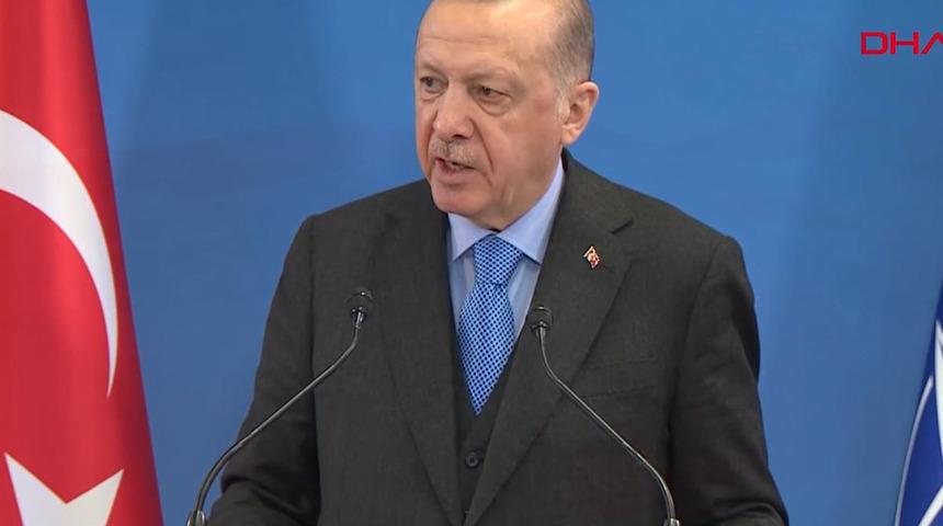 Son Dakika: Cumhurbaşkanı Erdoğan'dan NATO Liderler Zirvesi'nde net mesaj! "Gündeme dahi gelmemesi gerekir"