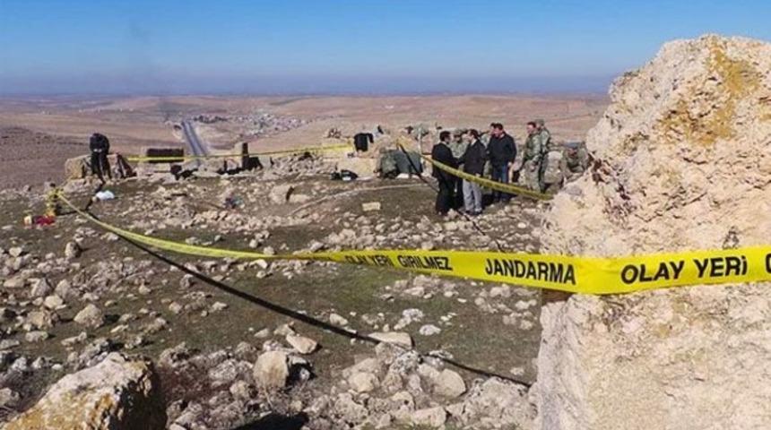 Tarihi kalede toplu mezar