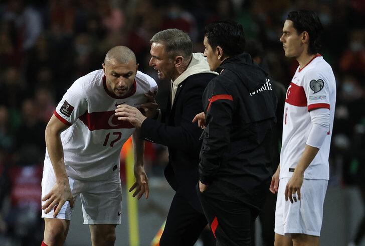 Son dakika: Portekiz - Türkiye maçı sonrası olay sözler! "Senin yüzünden kaybettik!"