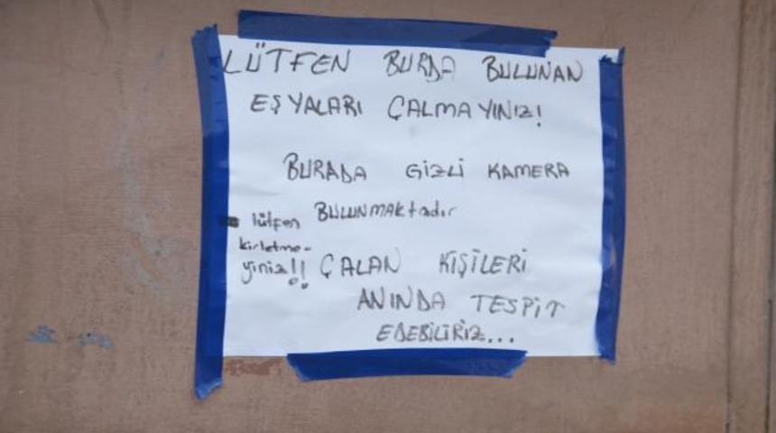 Hırsıza not güldürdü