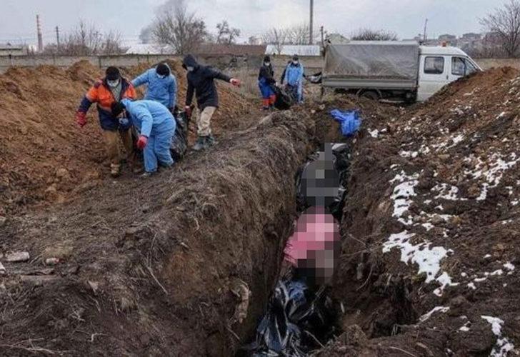 Ukrayna'dan gelen haber dehşete düşürdü! Bir mezarda 200 kişi...