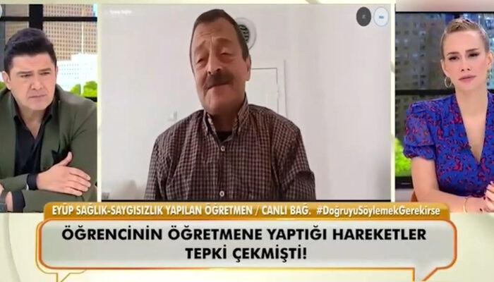 İzleyenleri çileden çıkartan olayda tavırlarıyla herkesin takdirini toplayan Eyüp öğretmen konuştu! 