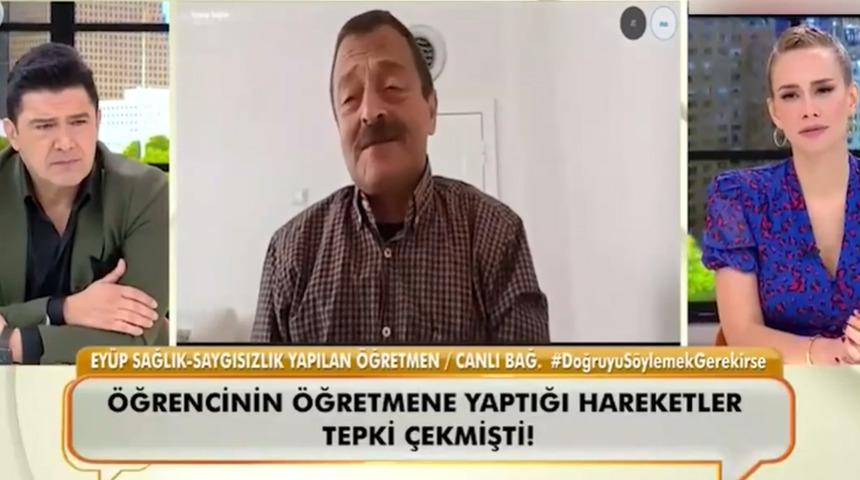 İzleyenleri çileden çıkartan olayda tavırlarıyla herkesin takdirini toplayan Eyüp öğretmen konuştu! "Ağlaya ağlaya..."