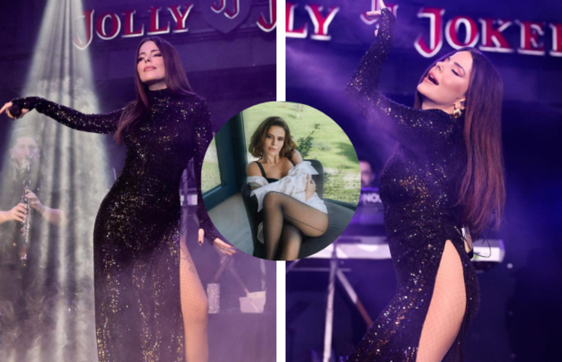 Simge'nin çok sevilen yırtmaçlı sahne elbisesine 500 TL altı alternatifler