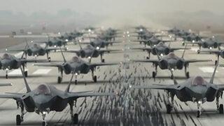 Kuzey Kore'ye misilleme! F-35'leri hangardan çıkardılar