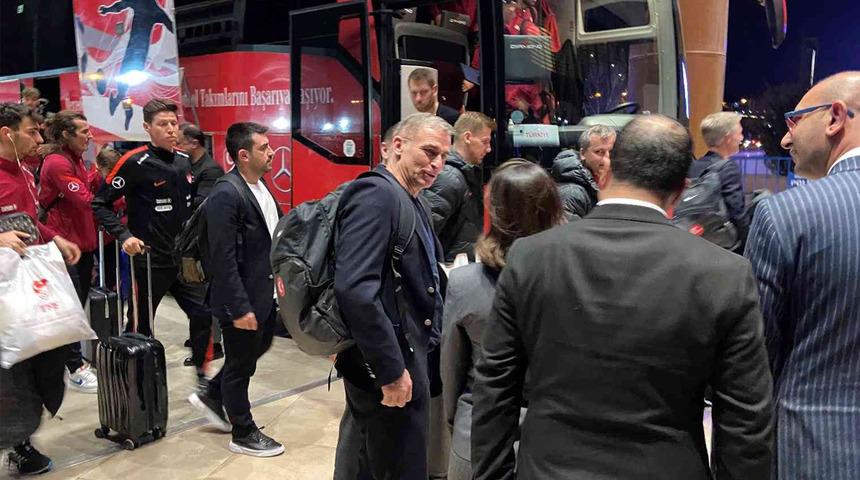 A Milli Futbol Takımı, Konya'ya geldi