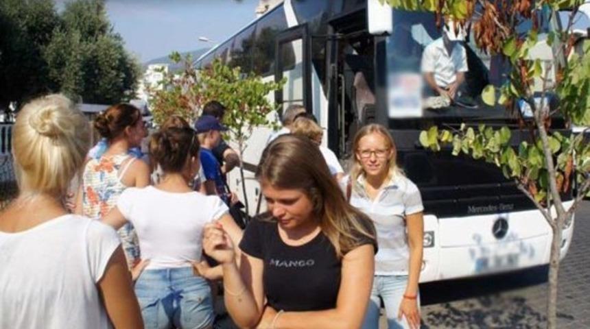 Turistler şaştı kaldı