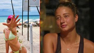 Survivor birleşme partisine giden Aleyna Kalaycıoğlu'nun bikinili pozu olay oldu! Hiç giyinmeseydin