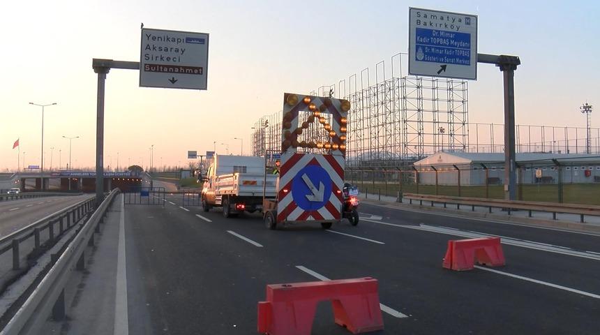 İstanbullular dikkat! Bazı yollar trafiğe kapatıldı