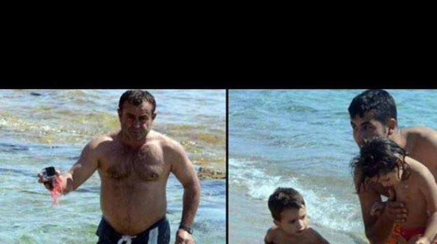 Çeşme'de balık saldırısı