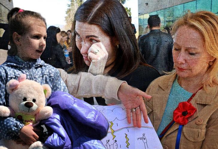 Türkiye kucak açtı! Ukrayna - Rusya savaşından kaçan çocukların resimleri görenleri ağlattı