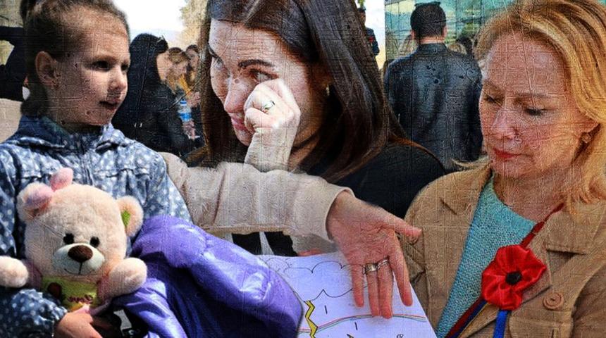 Türkiye kucak açtı! Ukrayna - Rusya savaşından kaçan çocukların resimleri görenleri ağlattı