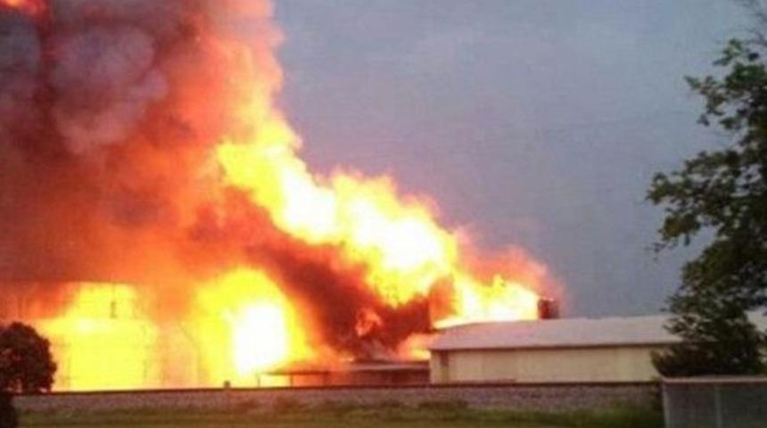 Kahramanmaraş'ta metal fabrikasında patlama meydana geldi