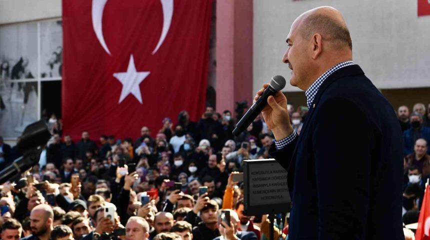 İçişleri Bakanı Süleyman Soylu'dan çok sert sözler! 'Vallahi yeminim olsun hayatı dar ederim'
