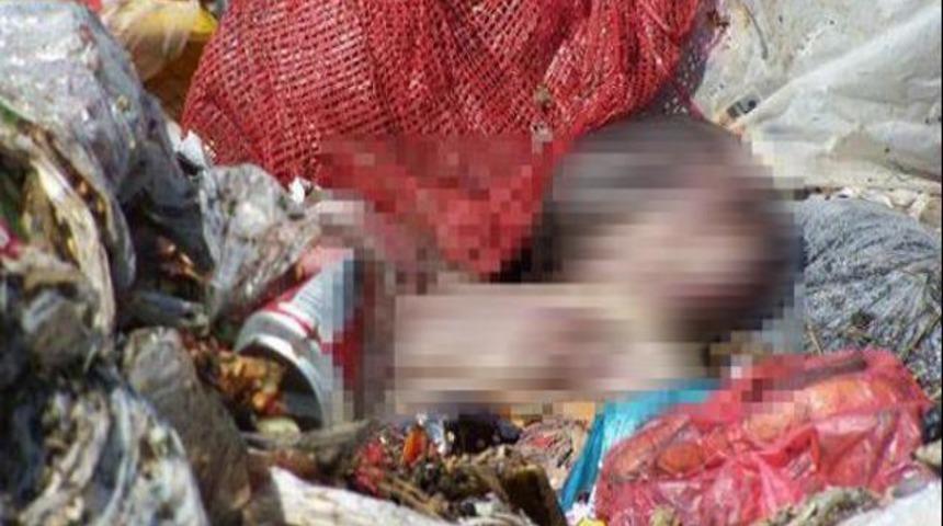 &Ccedil;&ouml;pten bebek cesedi &ccedil;ıktı!