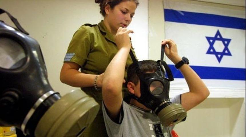 İsrail'den halkına gaz maskesi