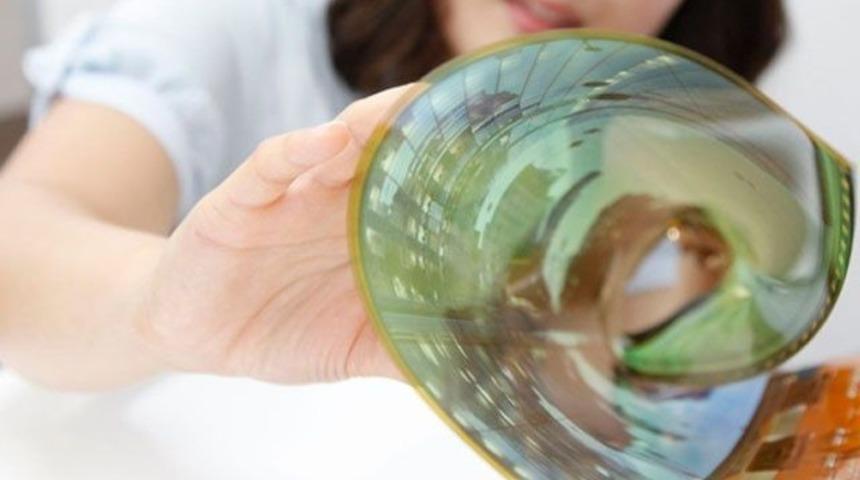 Kıvrılabilir televizyonlar geliyor